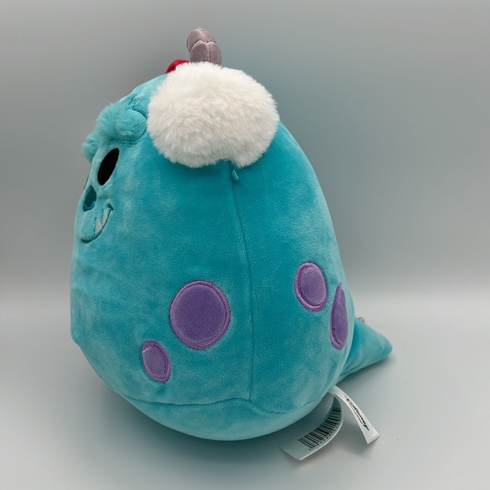 Squishmallow 10” Disney Monsters Inc Sulley Christmas Plush - Picture 3 of 6
